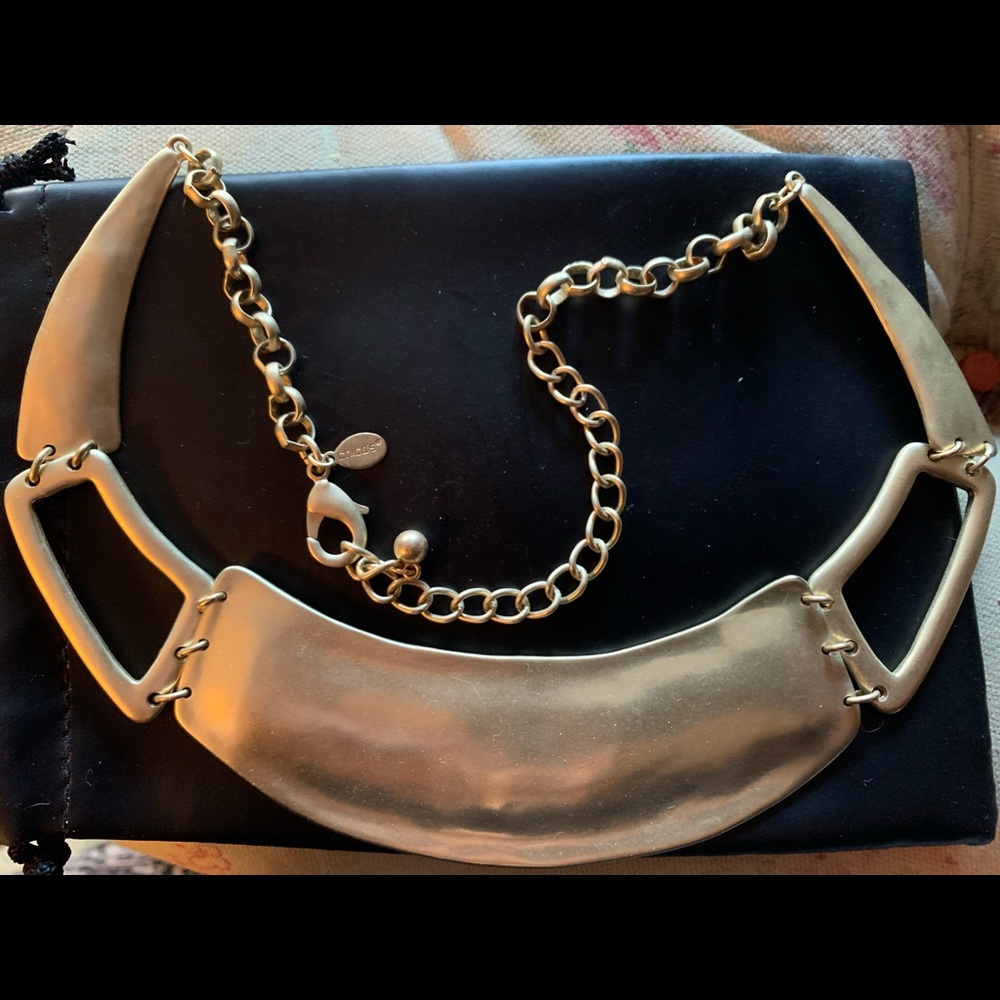 Chico’s gold necklace